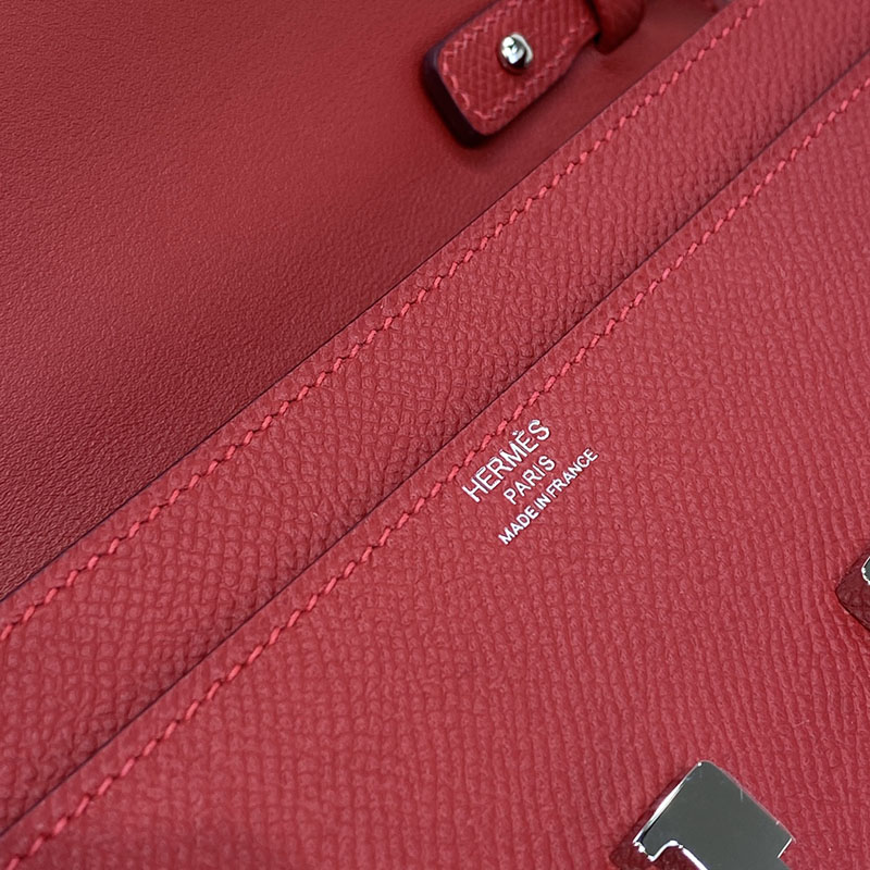 エルメス コンスタンス ロング 定価 HERMES コンスタンスロング トゥーゴー ルージュカザック ヴォーエプソン シルバー金具 2524264 - 画像 (10)