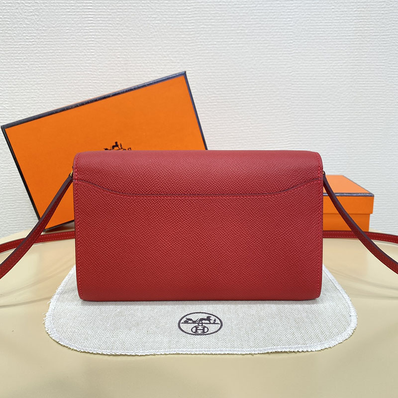 エルメス コンスタンス トゥー ゴー 定価 HERMES コンスタンスロング トゥーゴー ルージュカザック ヴォーエプソン ゴールド金具 2524265 - 画像 (2)