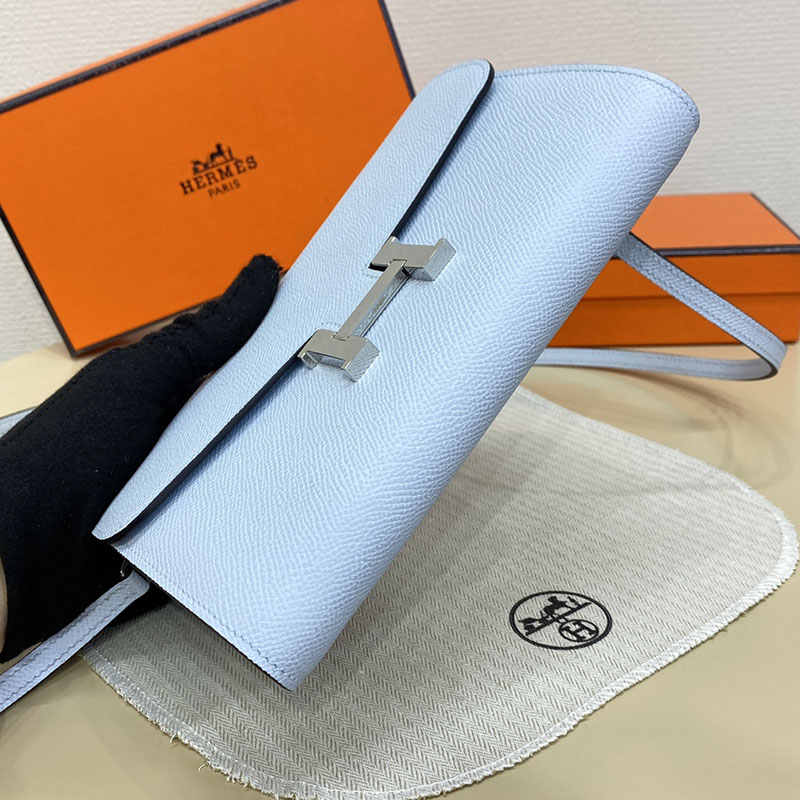 エルメス コンスタンス ロング 定価 HERMES コンスタンスロング トゥーゴー アズール ヴォーエプソン シルバー金具 2524266 - 画像 (9)