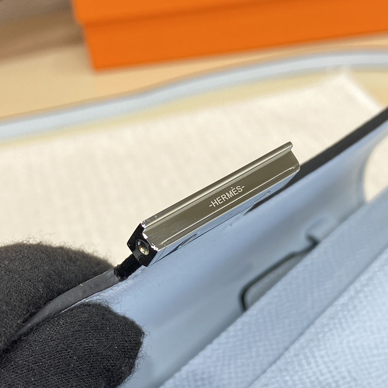 エルメス コンスタンス ロング 定価 HERMES コンスタンスロング トゥーゴー アズール ヴォーエプソン シルバー金具 2524266 - 画像 (8)