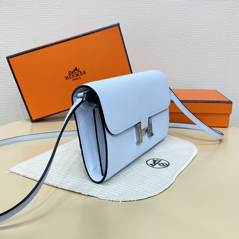 エルメス コンスタンス ロング 定価 HERMES コンスタンスロング トゥーゴー アズール ヴォーエプソン シルバー金具 2524266 - 画像 (6)