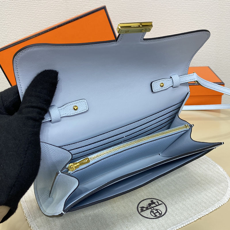 エルメス コンスタンス トゥー ゴー 定価 HERMES コンスタンスロング トゥーゴー アズール ヴォーエプソン ゴールド金具 2524267 - 画像 (10)