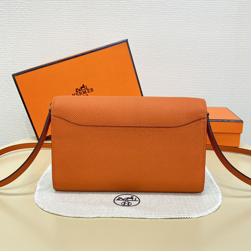 エルメス コンスタンス ロング 定価 HERMES コンスタンスロング トゥーゴー オレンジ ヴォーエプソン シルバー金具 2524270 - 画像 (7)