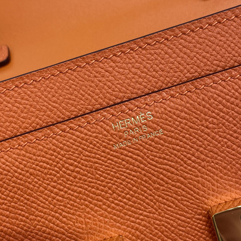 エルメス コンスタンス トゥー ゴー 定価 HERMES コンスタンスロング トゥーゴー オレンジ ヴォーエプソン ゴールド金具 2524271 - 画像 (10)