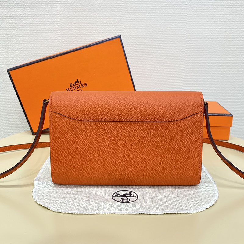 エルメス コンスタンス トゥー ゴー 定価 HERMES コンスタンスロング トゥーゴー オレンジ ヴォーエプソン ゴールド金具 2524271 - 画像 (8)