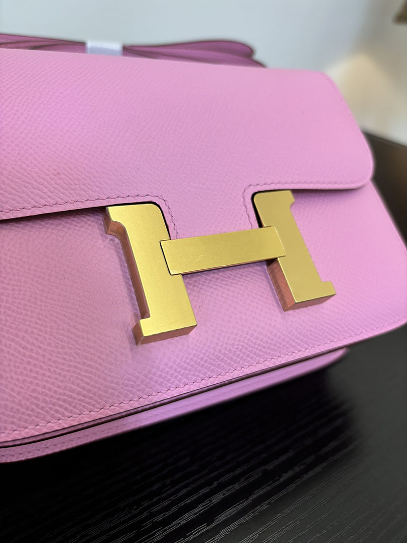 エルメス コンスタンス 超N品 HERMES コンスタンス3 ミニ モーヴシルベストル ヴォーエプソン ゴールド\シルバー金具 2524273 - 画像 (7)
