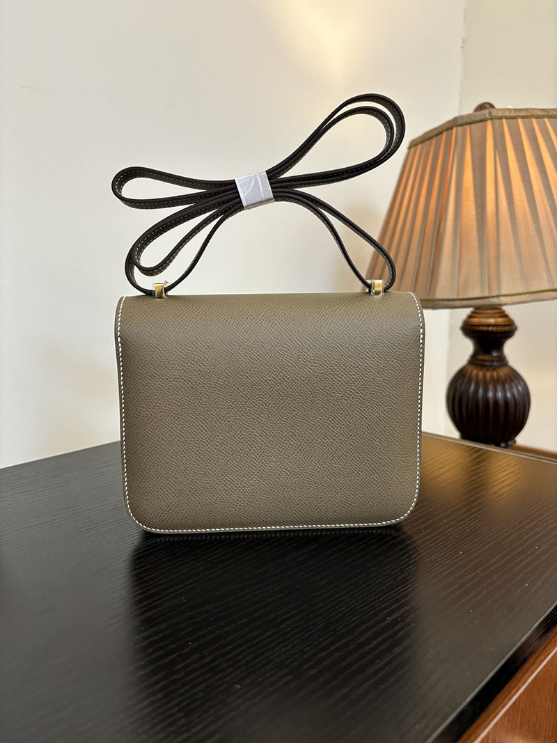 エルメス コンスタンス 超N品 HERMES コンスタンス3 ミニ エトゥープ ヴォーエプソン ゴールド\シルバー金具 2524277 - 画像 (6)