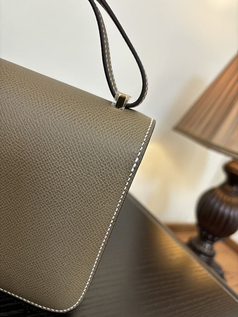 エルメス コンスタンス 超N品 HERMES コンスタンス3 ミニ エトゥープ ヴォーエプソン ゴールド\シルバー金具 2524277 - 画像 (3)