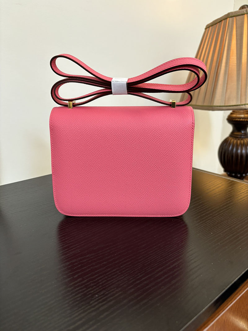 エルメス コンスタンス 超N品 HERMES コンスタンス3 ミニ ローズアザレ ヴォーエプソン ゴールド\シルバー金具 2524278 - 画像 (2)