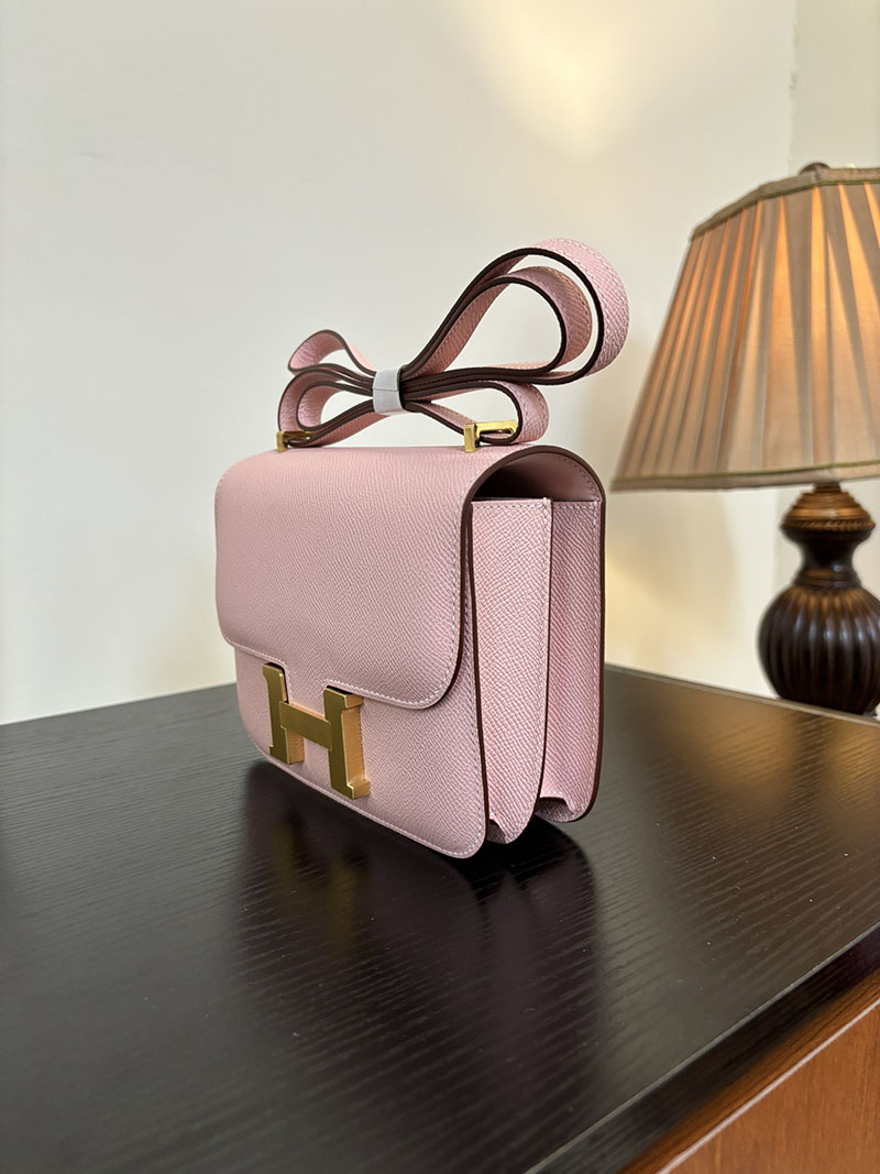 エルメス コンスタンス 超N品 HERMES コンスタンス3 ミニ ローズサクラ ヴォーエプソン ゴールド\シルバー金具 2524279 - 画像 (3)