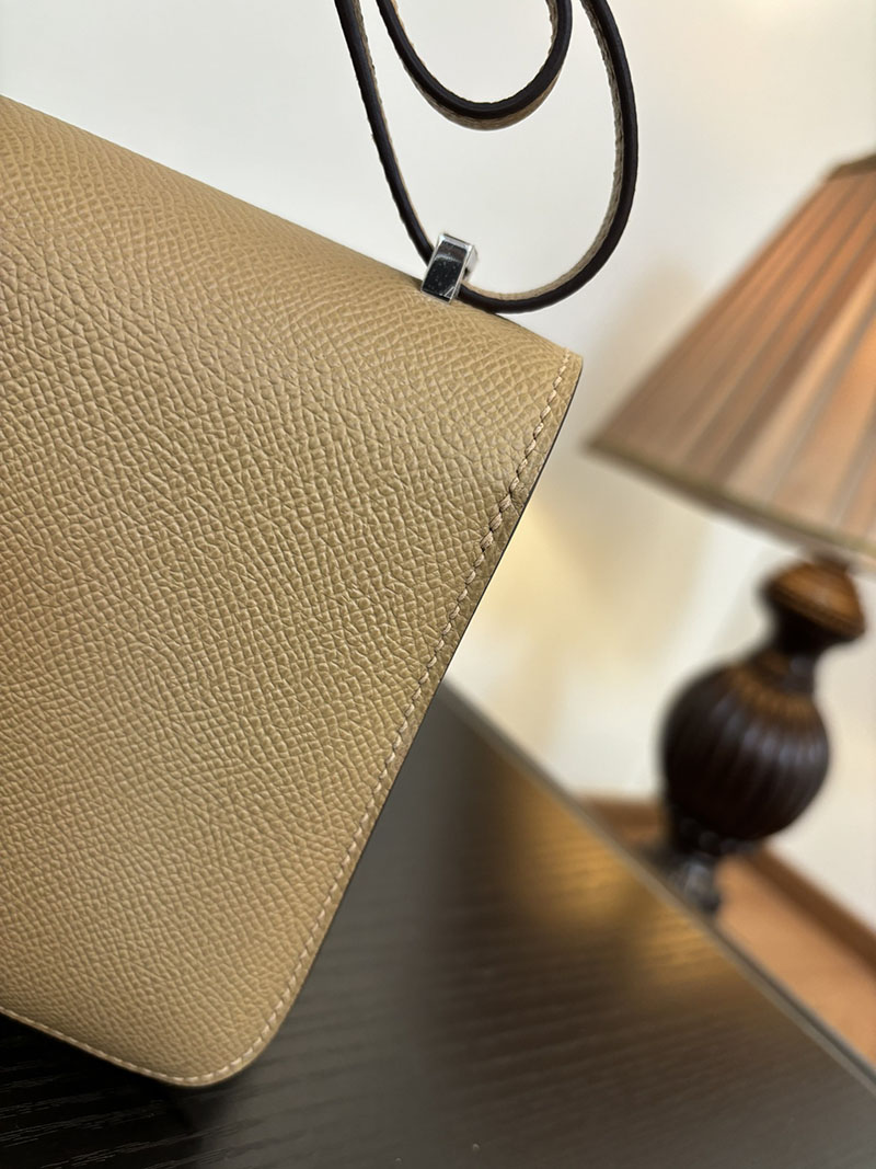 エルメス コンスタンス 超N品 HERMES コンスタンス3 ミニ ビスキュイ ヴォーエプソン ゴールド\シルバー金具 2524281 - 画像 (2)
