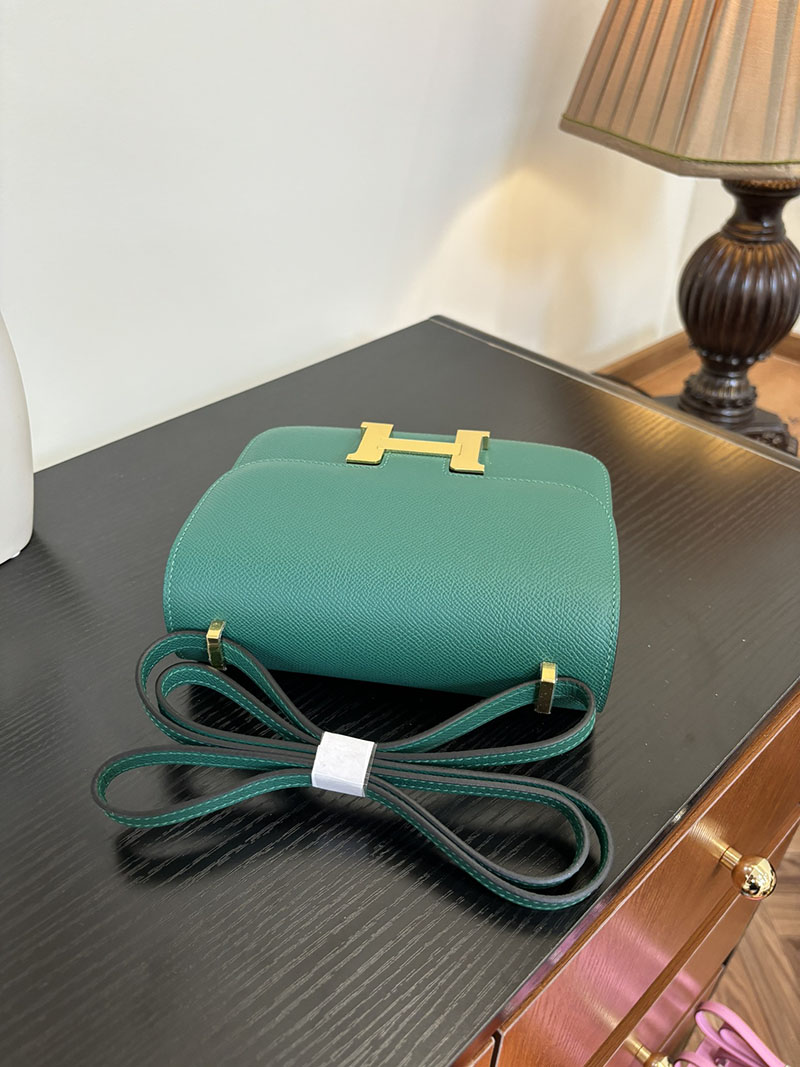 エルメス コンスタンス 超N品 HERMES コンスタンス3 ミニ ヴェールヴェルティゴ ヴォーエプソン ゴールド\シルバー金具 2524283 - 画像 (3)