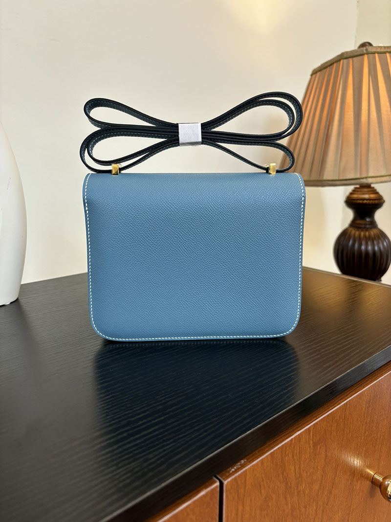 エルメス コンスタンス 超N品 HERMES コンスタンス3 ミニ ブルージーン ヴォーエプソン ゴールド\シルバー金具 2524287 - 画像 (8)