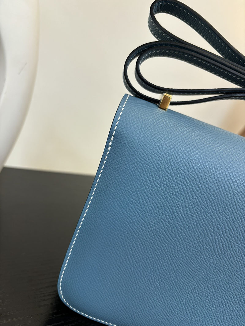 エルメス コンスタンス 超N品 HERMES コンスタンス3 ミニ ブルージーン ヴォーエプソン ゴールド\シルバー金具 2524287 - 画像 (7)