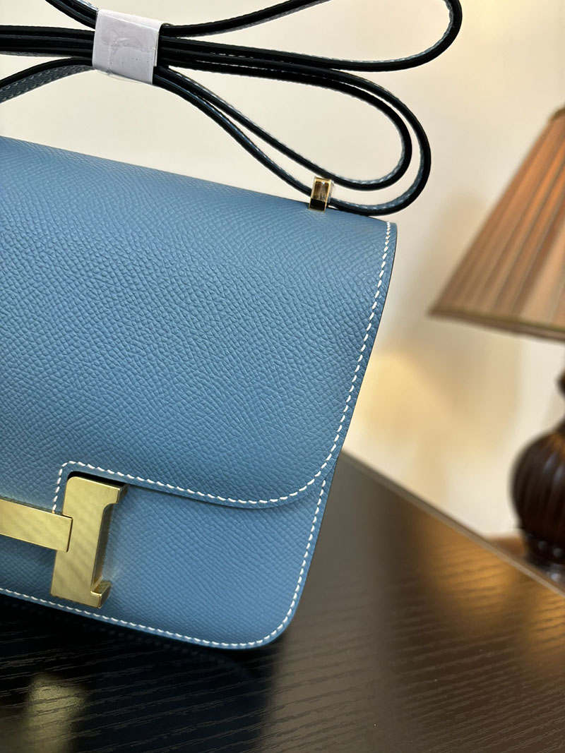 エルメス コンスタンス 超N品 HERMES コンスタンス3 ミニ ブルージーン ヴォーエプソン ゴールド\シルバー金具 2524287 - 画像 (3)