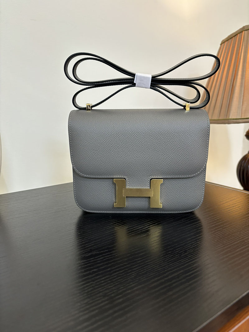 エルメス コンスタンス 超N品 HERMES コンスタンス3 ミニ グリメイヤー ヴォーエプソン ゴールド\シルバー金具 2524288 - 画像 (9)
