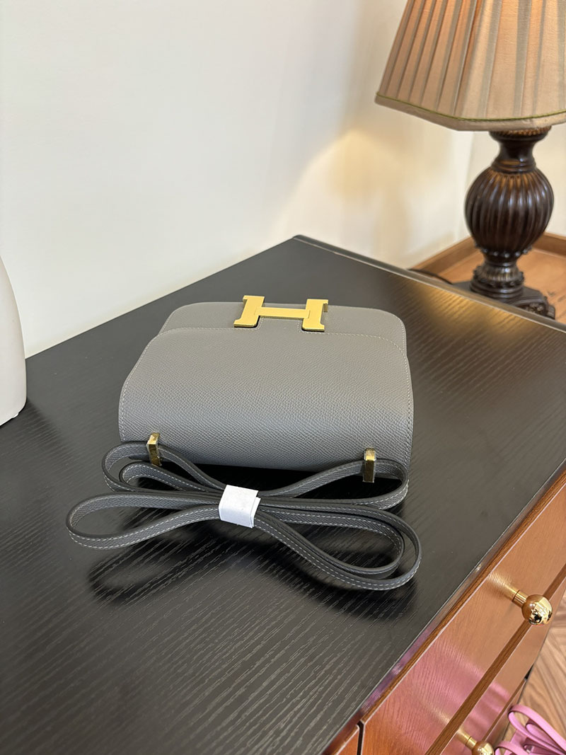 エルメス コンスタンス 超N品 HERMES コンスタンス3 ミニ グリメイヤー ヴォーエプソン ゴールド\シルバー金具 2524288 - 画像 (8)