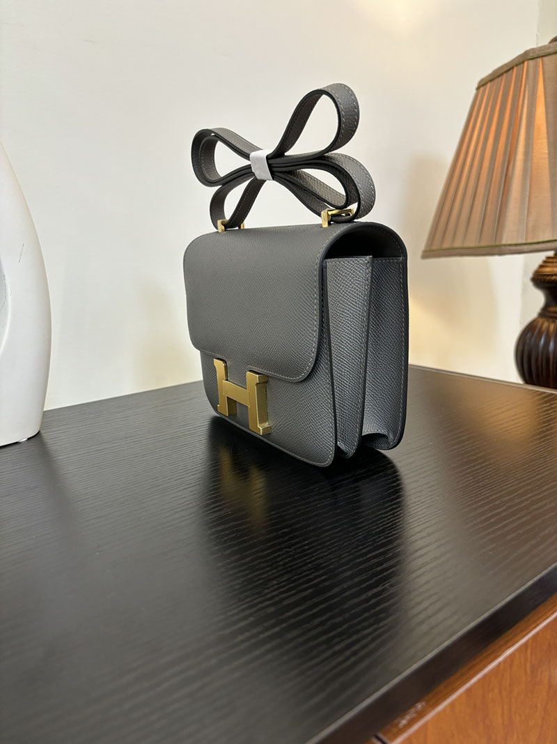 エルメス コンスタンス 超N品 HERMES コンスタンス3 ミニ グリメイヤー ヴォーエプソン ゴールド\シルバー金具 2524288 - 画像 (5)