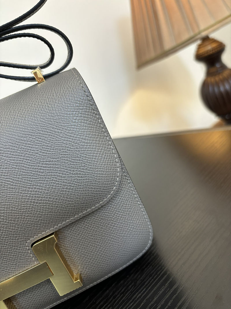 エルメス コンスタンス 超N品 HERMES コンスタンス3 ミニ グリメイヤー ヴォーエプソン ゴールド\シルバー金具 2524288 - 画像 (2)