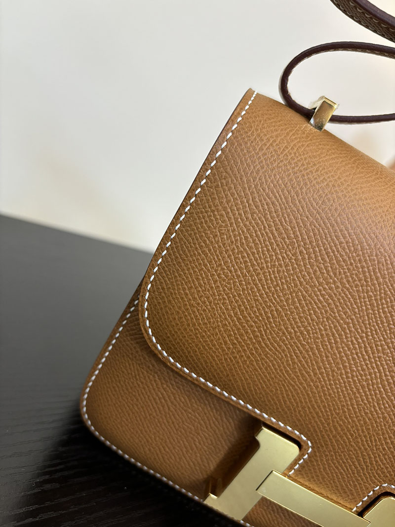 エルメス コンスタンス 超N品 HERMES コンスタンス3 ミニ ゴールド ヴォーエプソン ゴールド\シルバー金具 2524289 - 画像 (9)