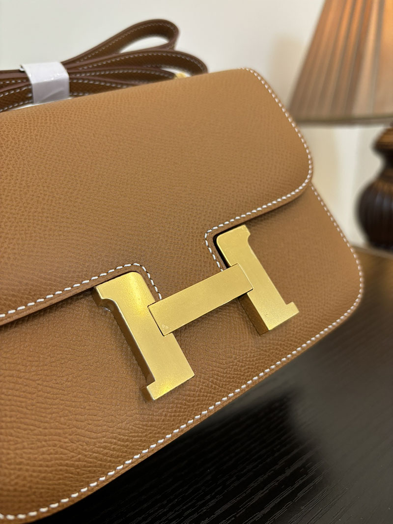 エルメス コンスタンス 超N品 HERMES コンスタンス3 ミニ ゴールド ヴォーエプソン ゴールド\シルバー金具 2524289 - 画像 (3)
