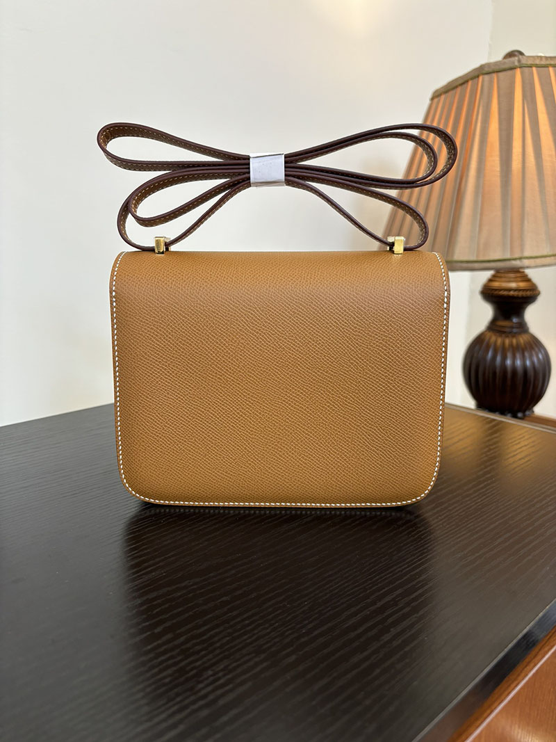 エルメス コンスタンス 超N品 HERMES コンスタンス3 ミニ ゴールド ヴォーエプソン ゴールド\シルバー金具 2524289 - 画像 (2)