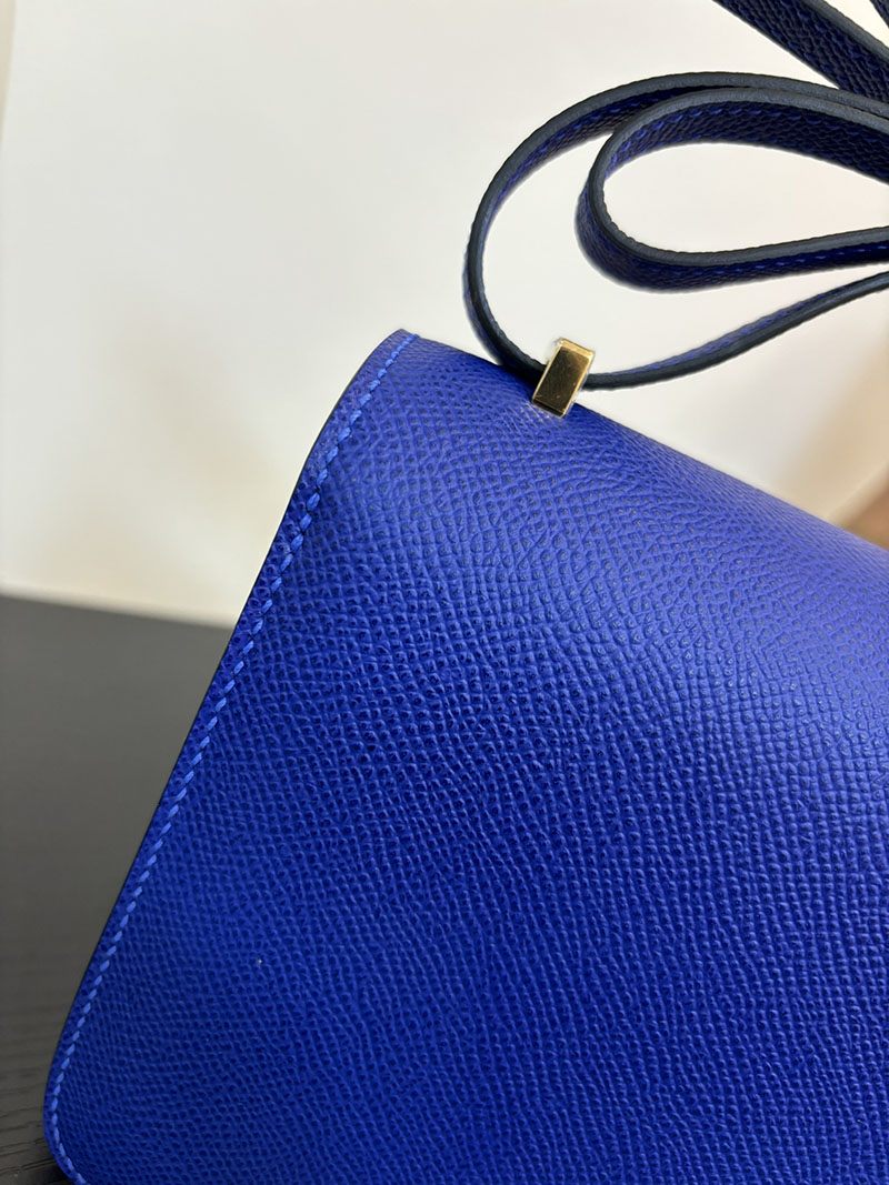 エルメス コンスタンス 超N品 HERMES コンスタンス3 ミニ ブルーエレクトリック ヴォーエプソン ゴールド\シルバー金具 2524292 - 画像 (8)