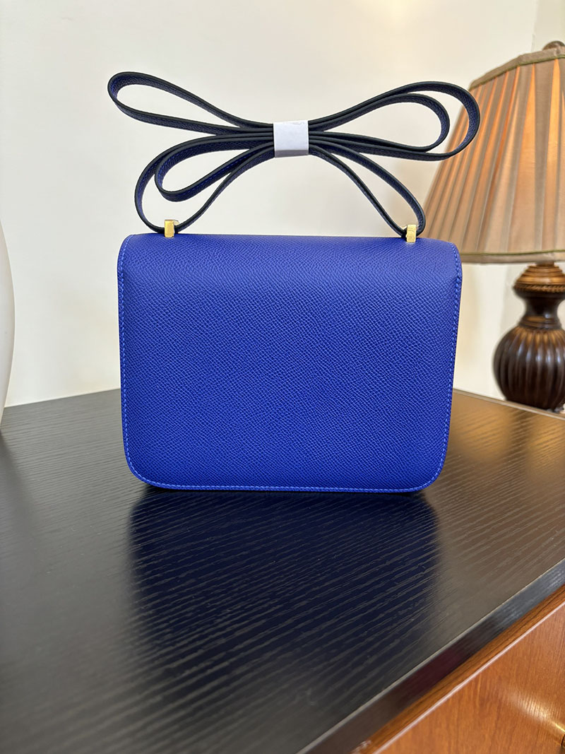 エルメス コンスタンス 超N品 HERMES コンスタンス3 ミニ ブルーエレクトリック ヴォーエプソン ゴールド\シルバー金具 2524292 - 画像 (6)