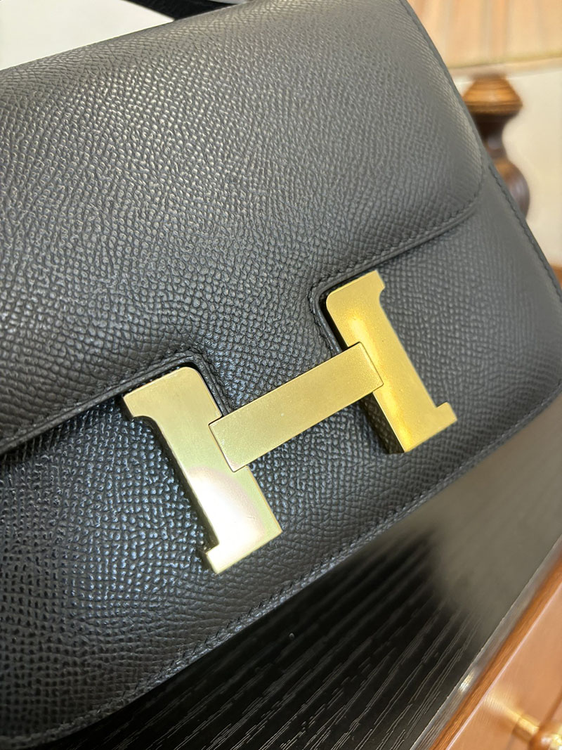 エルメス コンスタンス 超N品 HERMES コンスタンス3 ミニ 黒 ブラック ヴォーエプソン ゴールド\シルバー金具 2524297 - 画像 (9)