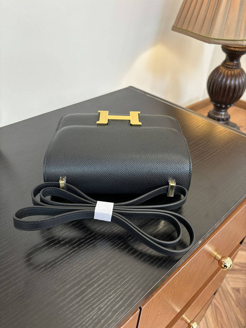 エルメス コンスタンス 超N品 HERMES コンスタンス3 ミニ 黒 ブラック ヴォーエプソン ゴールド\シルバー金具 2524297 - 画像 (8)