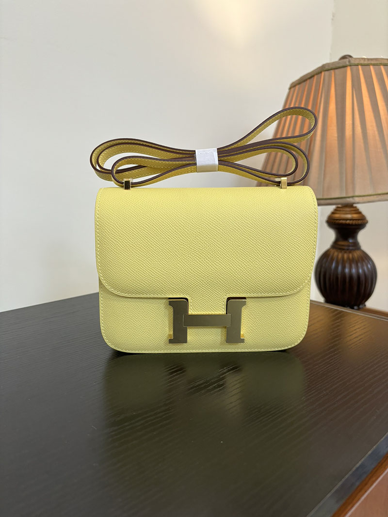 エルメス コンスタンス 超N品 HERMES コンスタンス3 ミニ ライム ヴォーエプソン ゴールド\シルバー金具 2524298 - 画像 (9)