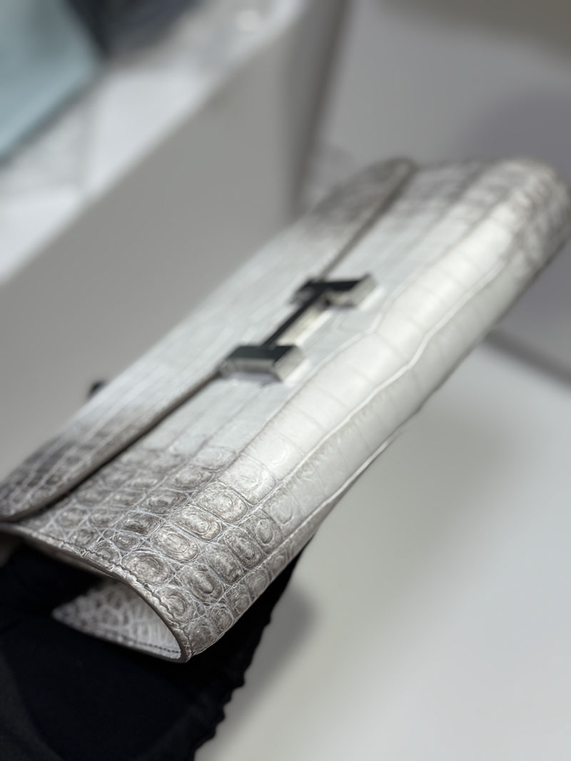 エルメス コンスタンスロング クロコ HERMES コンスタンスロング ヒマラヤ クロコダイル ニロティカスマット シルバー金具2524308 - 画像 (8)