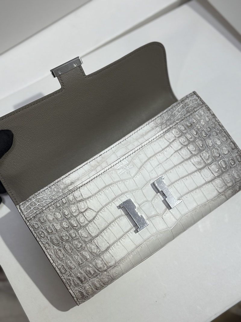 エルメス コンスタンスロング クロコ HERMES コンスタンスロング ヒマラヤ クロコダイル ニロティカスマット シルバー金具2524308 - 画像 (6)
