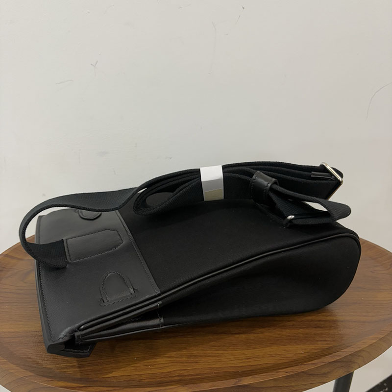 エルメス ケリー アッカド 定価 HERMES ケリー アッカド HAC A DOS 黒 ブラック トワル/スイフト シルバー金具 2524345 - 画像 (5)