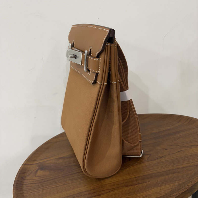 エルメス ケリー アッカド 定価 HERMES ケリー アッカド HAC A DOS ゴールド トワル/スイフト シルバー金具 2524346 - 画像 (8)