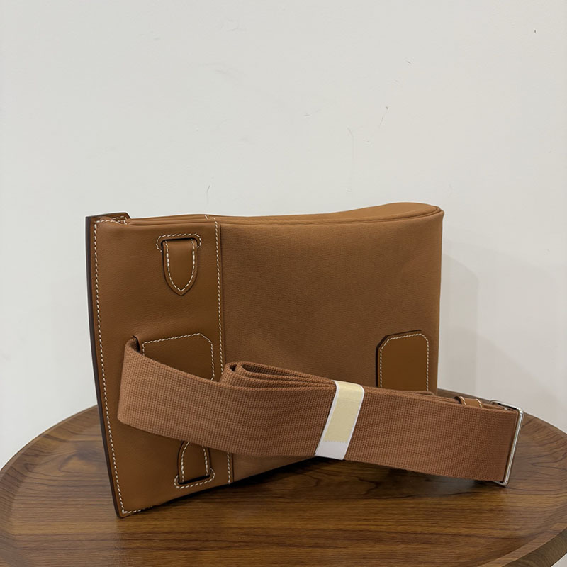 エルメス ケリー アッカド 定価 HERMES ケリー アッカド HAC A DOS ゴールド トワル/スイフト シルバー金具 2524346 - 画像 (7)