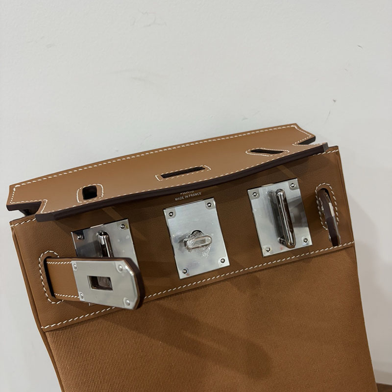 エルメス ケリー アッカド 定価 HERMES ケリー アッカド HAC A DOS ゴールド トワル/スイフト シルバー金具 2524346 - 画像 (3)