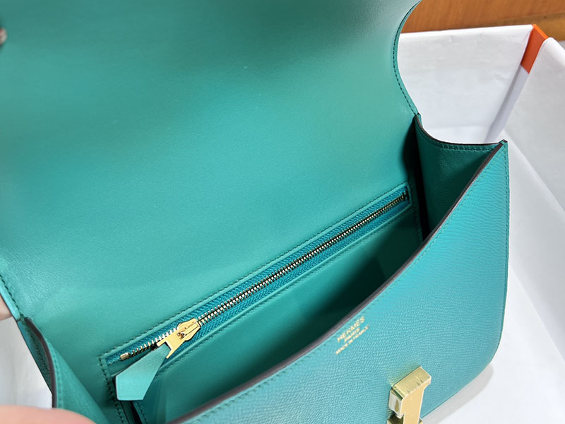 エルメススーパーコピー コンスタンス24 定価 HERMES コンスタンス1 24MM ブルーパオン ヴォーエプソン ゴールド金具 2524471 - 画像 (4)