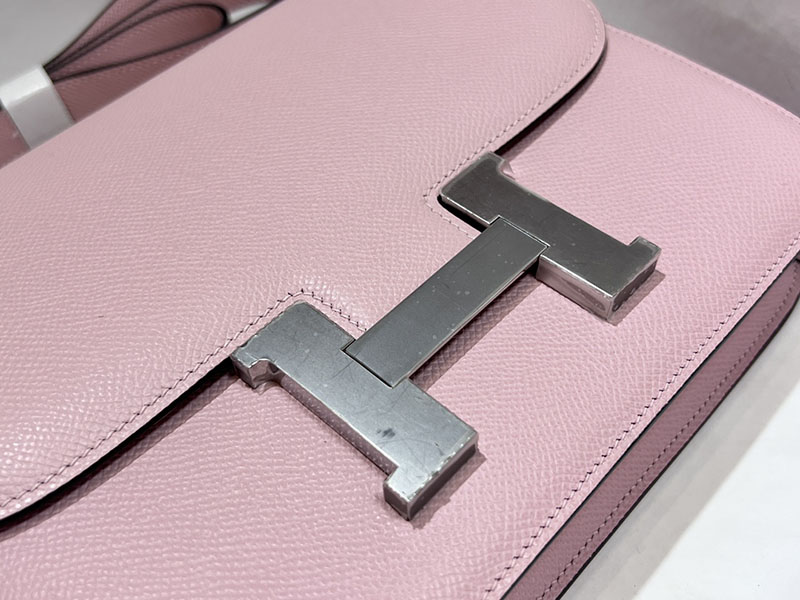 エルメススーパーコピー コンスタンス24 定価 HERMES コンスタンス1 24MM ローズサクラ ヴォーエプソン シルバー金具 2524474 - 画像 (5)