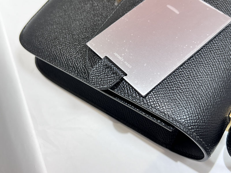 エルメススーパーコピー コンスタンス24 定価 HERMES コンスタンス1 24MM 黒 ブラック ヴォーエプソン ゴールド金具 2524484 - 画像 (6)