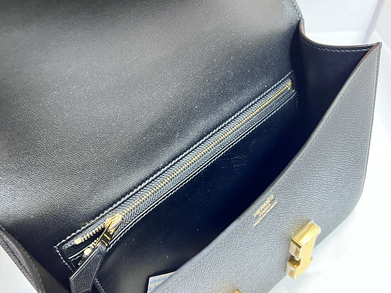 エルメススーパーコピー コンスタンス24 定価 HERMES コンスタンス1 24MM 黒 ブラック ヴォーエプソン ゴールド金具 2524484 - 画像 (2)