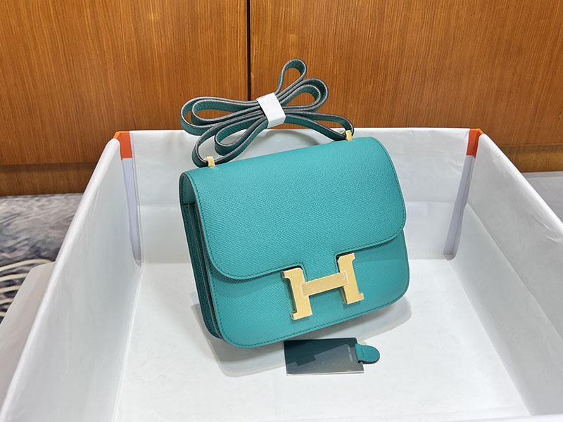 エルメススーパーコピー コンスタンス ミニ 定価 HERMES コンスタンス1 ミニ ブルーパオン ヴォーエプソン ゴールド金具 2524486 - 画像 (9)