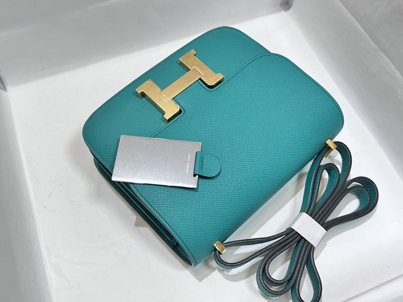 エルメススーパーコピー コンスタンス ミニ 定価 HERMES コンスタンス1 ミニ ブルーパオン ヴォーエプソン ゴールド金具 2524486 - 画像 (7)