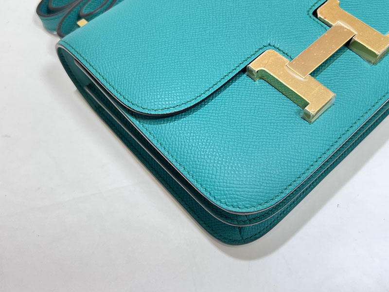 エルメススーパーコピー コンスタンス ミニ 定価 HERMES コンスタンス1 ミニ ブルーパオン ヴォーエプソン ゴールド金具 2524486 - 画像 (6)