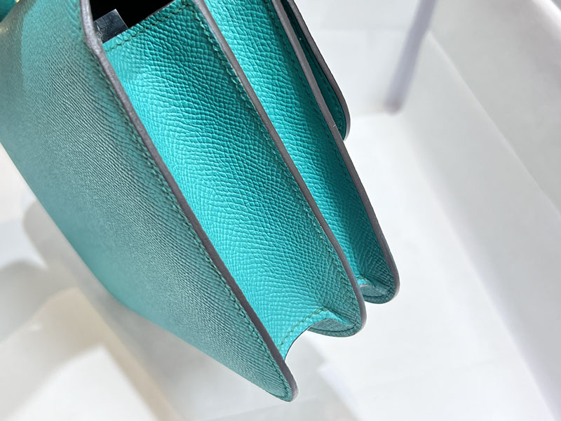 エルメススーパーコピー コンスタンス ミニ 定価 HERMES コンスタンス1 ミニ ブルーパオン ヴォーエプソン ゴールド金具 2524486 - 画像 (5)