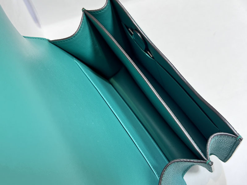 エルメススーパーコピー コンスタンス ミニ 定価 HERMES コンスタンス1 ミニ ブルーパオン ヴォーエプソン ゴールド金具 2524486 - 画像 (4)