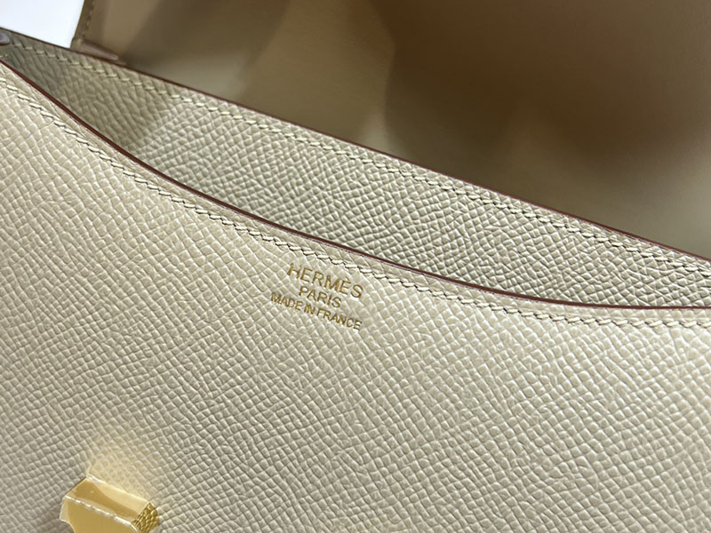 エルメススーパーコピー コンスタンス ミニ 定価 HERMES コンスタンス1 ミニ トゥルティエールグレー ヴォーエプソン ゴールド金具 2524488 - 画像 (2)