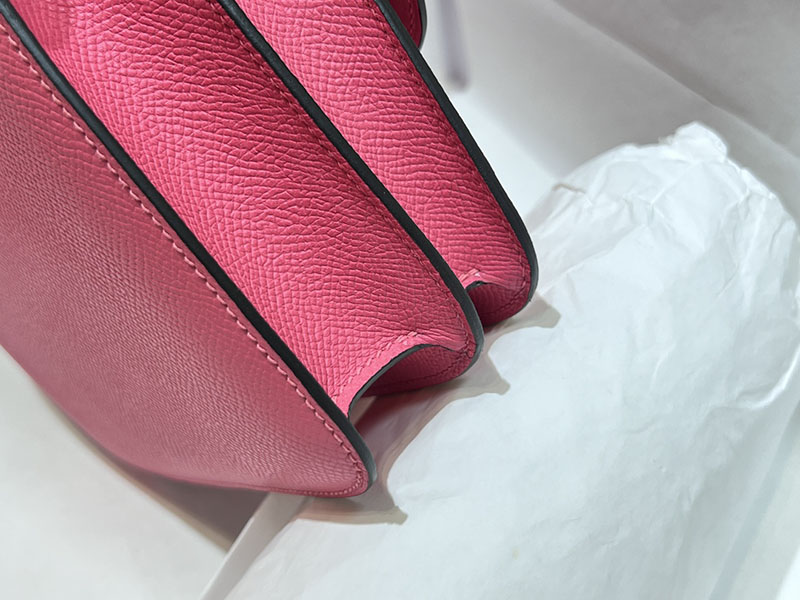エルメススーパーコピー コンスタンス ミニ 定価 HERMES コンスタンス1 ミニ ローズアザレ ヴォーエプソン ゴールド金具 2524489 - 画像 (4)
