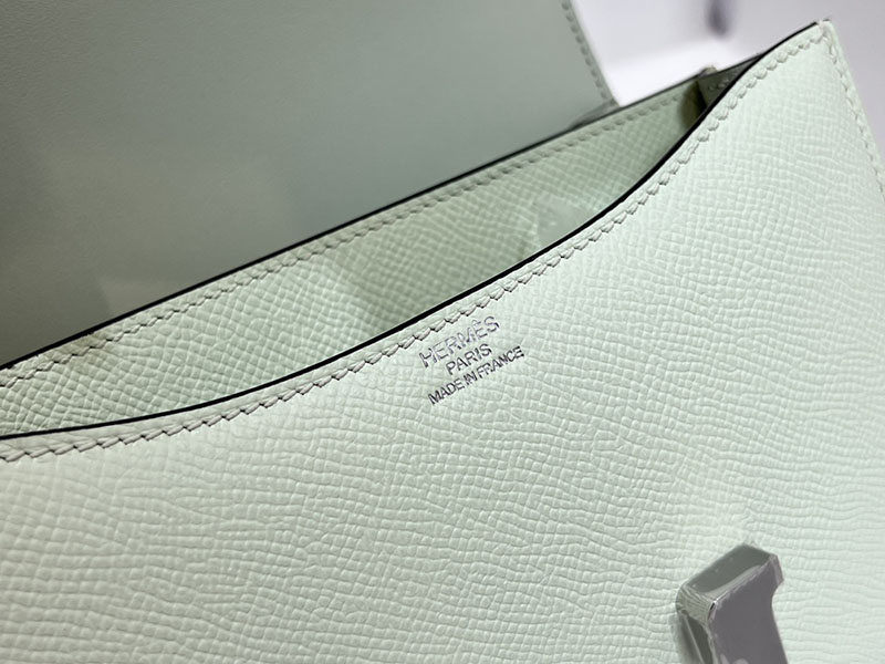 エルメススーパーコピー コンスタンス ミニ 定価 HERMES コンスタンス1 ミニ ヴェールフィズ ヴォーエプソン シルバー金具 2524492 - 画像 (4)