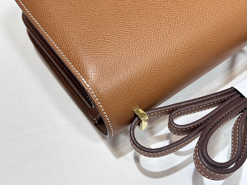 エルメススーパーコピー コンスタンス ミニ 定価 HERMES コンスタンス1 ミニ ゴールド ヴォーエプソン ゴールド金具 2524494 - 画像 (5)